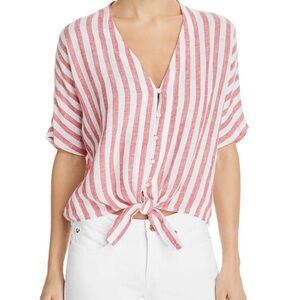 Rails Thea Carmine Stripe Top